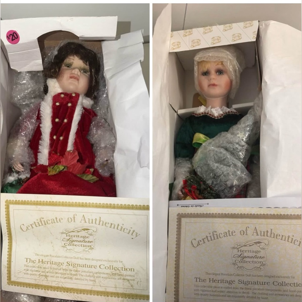 Christmas Vintage Doll Bundle
